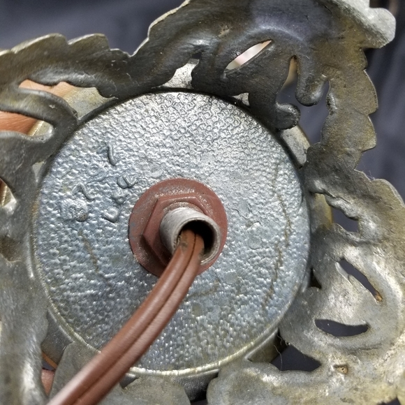 Vtg! Rare Capodimonte Porcelain Lamps - Set of 2 - Picture 10 of 10